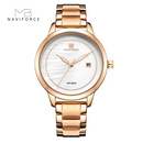 Relógio Bènisse Naviforce Luxo Rosé