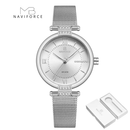 Relógio Bènisse Naviforce Elegância Feminina