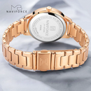 Relógio Bènisse Naviforce Luxo Rosé