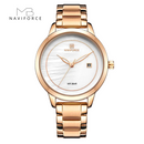 Relógio Bènisse Naviforce Luxo Rosé