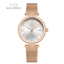Relógio Bènisse Naviforce Elegância Feminina