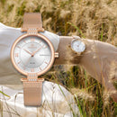 Relógio Bènisse Naviforce Elegância Feminina