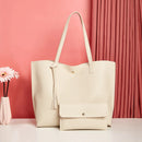 Bolsa Bènisse Shopping Couro com Carteira